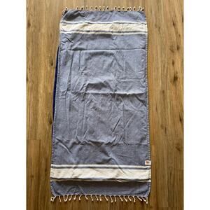 Sun & Surf Blue Beach Towel 61”x30”